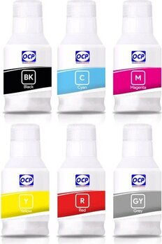 Ocp GI-43 135 ml 6 Renk Canon Uyumlu Kartuş Mürekkep Seti