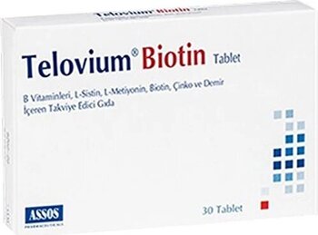 Assos Telovium Biotin 30 Tablet