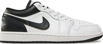 Nıke Aır Jordan 1 Low Erkek Ayakkabı 553558-132 - 01-Beyaz - 44,5