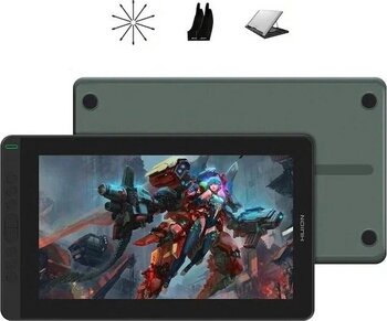 Huion Kamvas 13 Yeşil USB-C 1920 x 1080 13.3 inç 293.76 x 165.24 mm Grafik Tablet