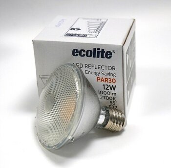 Ecolite PAR30 12 W Sarı Spot E27 Duy LED Ampul