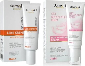Dermokil Cilt Beyazlatıcı Krem Spf30 75 Ml + Anti Spot Leke Kremi 60 Ml