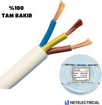 Ünal Kablo 3x2.5 TTR - 100 METRE