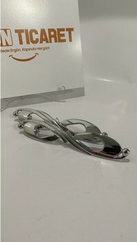 Ergün 8 Adet Metal Dolap Çekmece Kulpu 96MM Krom - Gümüş