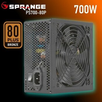 SPRANGE PS700-80P 700 Watt 80 Plus Bronze Power Supply