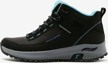 Skechers Arch - Fit Discover - Elevation Kadın Siyah Outdoor Bot 180086 Bkbl - 36,5