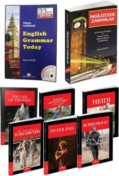 MK Publications Ingilizce Zamanlar Ve Grammer Seti + Stage 1 Okuma Seti İngilizce Eğitim Seti