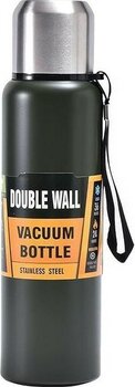 L Çelik 750 ml Yeşil Kamp Piknik Termos Tutmalı Termos CIN491YS