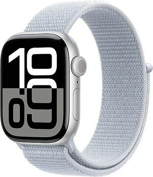 Apple Watch Series 10 GPS + Cellular 42 mm Spor Loop Gümüş Akıllı Saat