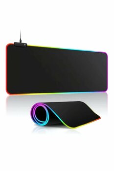 DALONG RGB LED Işıklı Siyah 80x30 cm Gaming Mouse Pad