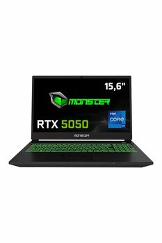 Monster Abra A5 V22.1 Intel Core I7 13620h 16 Gb Ram 500 Gb Ssd 8 Gb Rtx 5050 Freedos 15,6" Fhd 144 Hz Oyun Bilgisayarı