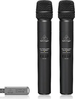 Behringer ULM202USB 2'li Kablosuz USB Mikrofon Seti