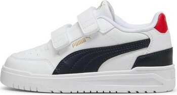 Puma Shuffle Downtown Beyaz Çocuk Günlük Ayakkabı - 34