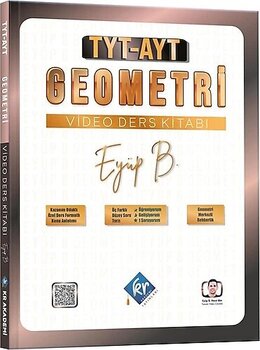 KR Akademi Yayınları Eyüp B. TYT-AYT Geometri Video Ders Kitabı