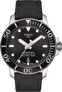 Tissot Seastar 1000 Powermatic 80 T120.407.17.051.00 Kumaş Kordon Siyah Erkek Kol Saati