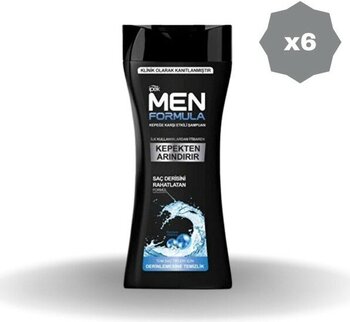 İpek Men Formula Şampuan Tüm Saçlar 480 ml - (6 Adet)