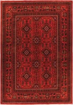 ÇAM HALI BAMBOS PLUS Kırmızı Yün ve Bambu Halı