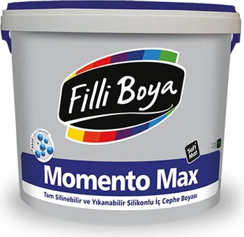 Filli Boya Momento Max Silinebilir Iç Cephe Duvar Boyası 15 Lt Renk:antrasit