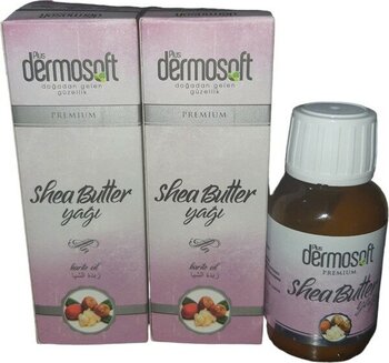 Dermo Soft Plus Saf Shea Butter Yağı Premium Serisi 2 Adet 50 ml
