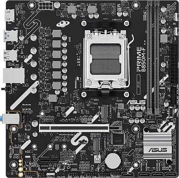 Asus Prıme B850M-F 2xddr5 Pcıe 5.0 2xm2 HDMI Am5 Amd Aura Sync Anakart