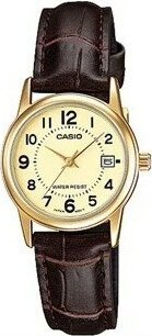 Casio LTP-V002GL-9BUDF Deri Kadın Kol Saati