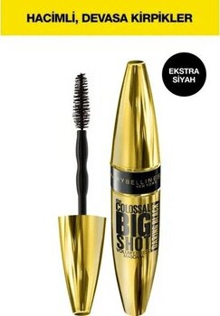 Maybelline New York The Colossal Big Shot Daring Ekstra Siyah Devasa Hacim Hacim Verici Maskara