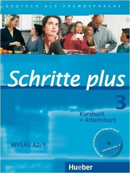Hueber Schritte Plus 3: Kurs Und Arbeitsbuch Mit Audio-CD Zum A2.1
