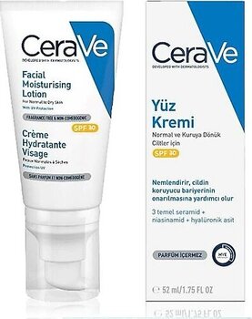 Cerave 30 Faktör Nemlendirici Yüz Kremi 52 ml
