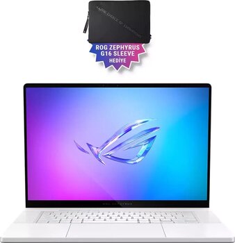 Asus ROG Zephyrus G16 GU605CR-QR203 16 inç OLED 240Hz 0.2ms 32GB RAM 2TB SSD RTX5070 Ti Dizüstü Bilgisayar