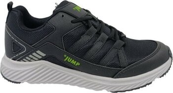 Jump 24865 Siyah Neon Yeşil Yürüyüş Koşu Spor Ayakkabı - 42