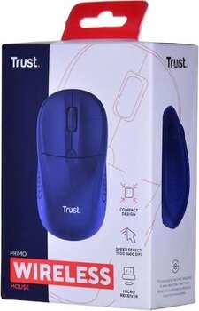 Trust 24796 Primo Kablosuz Mouse-Mavi