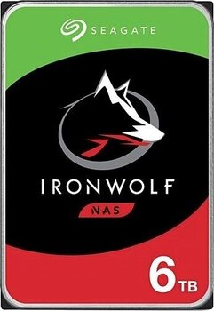 Seagate IronWolf ST6000VN001 6 TB 5400 RPM 190 MB/s Harddisk