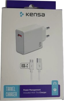 Kensa USB-C Var Hızlı Şarj 67 W Şarj Adaptörü ve Kablosu Seti
