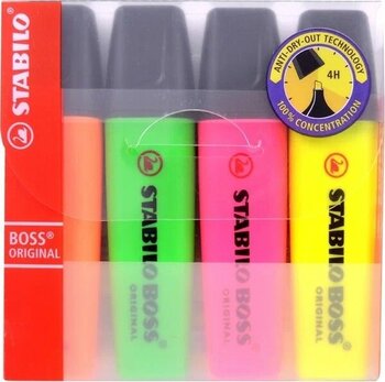 Stabilo Boss Fosforlu Kalem 4’lü Paket