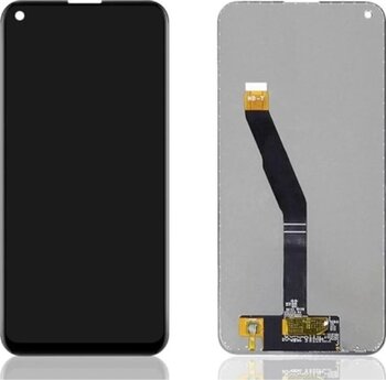 Huawei Uyumlu P40 Lite E Lcd Ekran Dokunmatik Renk-beyaz