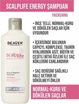 BEAVER PROFESSIONAL Scalplife Energy Cleanser Şampuan
