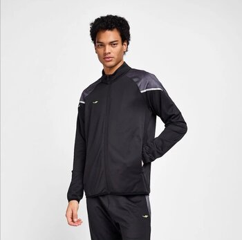 Lescon 25b-1031 Futbol Fermuarlı Erkek Üst Siyah Xl