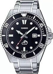 Casio Standart MDV-106DD-1A1 Çelik Kordon Siyah Erkek Kol Saati