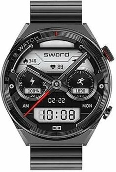 Sword SW-WIA103 Watch 3 1.50 inç Siyah Akıllı Saat