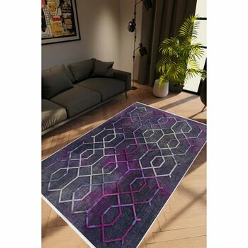 10 Post Online Mor Tüysüz Kilim Halı