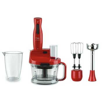 Fakir Mr. Chef Quadro 1000 W Kırmızı Blender Seti