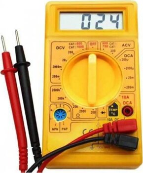 Technomax Dijital Avometre Multimetre Ölçü Aleti Akım Volt Amper Ölçer Avometre Akım Elektronik Ölçü Aleti