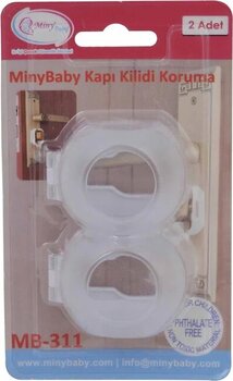 Miny Baby Kapı Kilidi Koruma (mandallı Barel Kilit) 2’li Çok Renkli