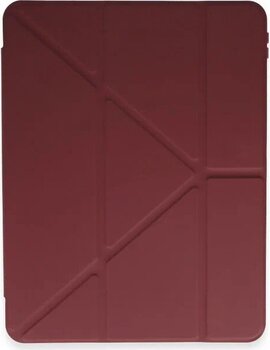 Newface iPad Pro 12.9 (2021) Kılıf Kalemlikli Mars Mor Uyumlu iPad Pro 12.9 Tablet Kılıfı