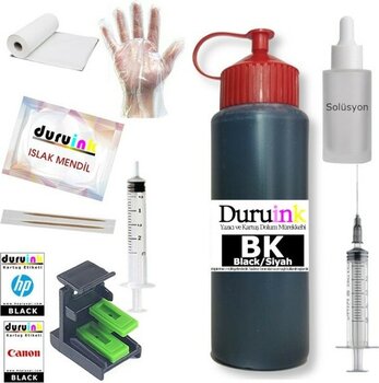 Duruink Duruınk Canon E514 PG84 CL94 Kartuş Dolum Seti 500ML Siyah Mürekkep