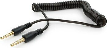 BK Teknoloji 3.5mm Stereo Spiral Tasarım Araç Aux Ses Kablosu 2 Metre
