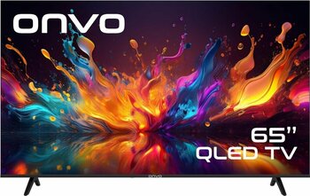 Onvo 65OVF9250UQ 4K Ultra HD 65 inç QLED Siyah Smart TV