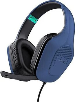 Trust GXT 415 Zirox Mavi Mikrofonlu Kulak Üstü Oyuncu Kulaklığı