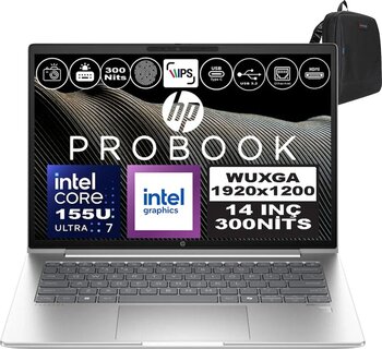 Hp Probook 440 G11 Intel Core Ultra 7 155u Ddr5 48gb 512gb Ssd Intel® Aı Boost 14" Wuxga Ips Freedos Taşınabilir Bilgisayar A22yseaf17 + Zetta Çanta