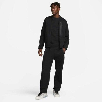 Nike FB8008-010 Tech Fleece Klasik Bomber Ceket - 2XL - Siyah